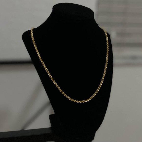 18K Gold Rope Chain